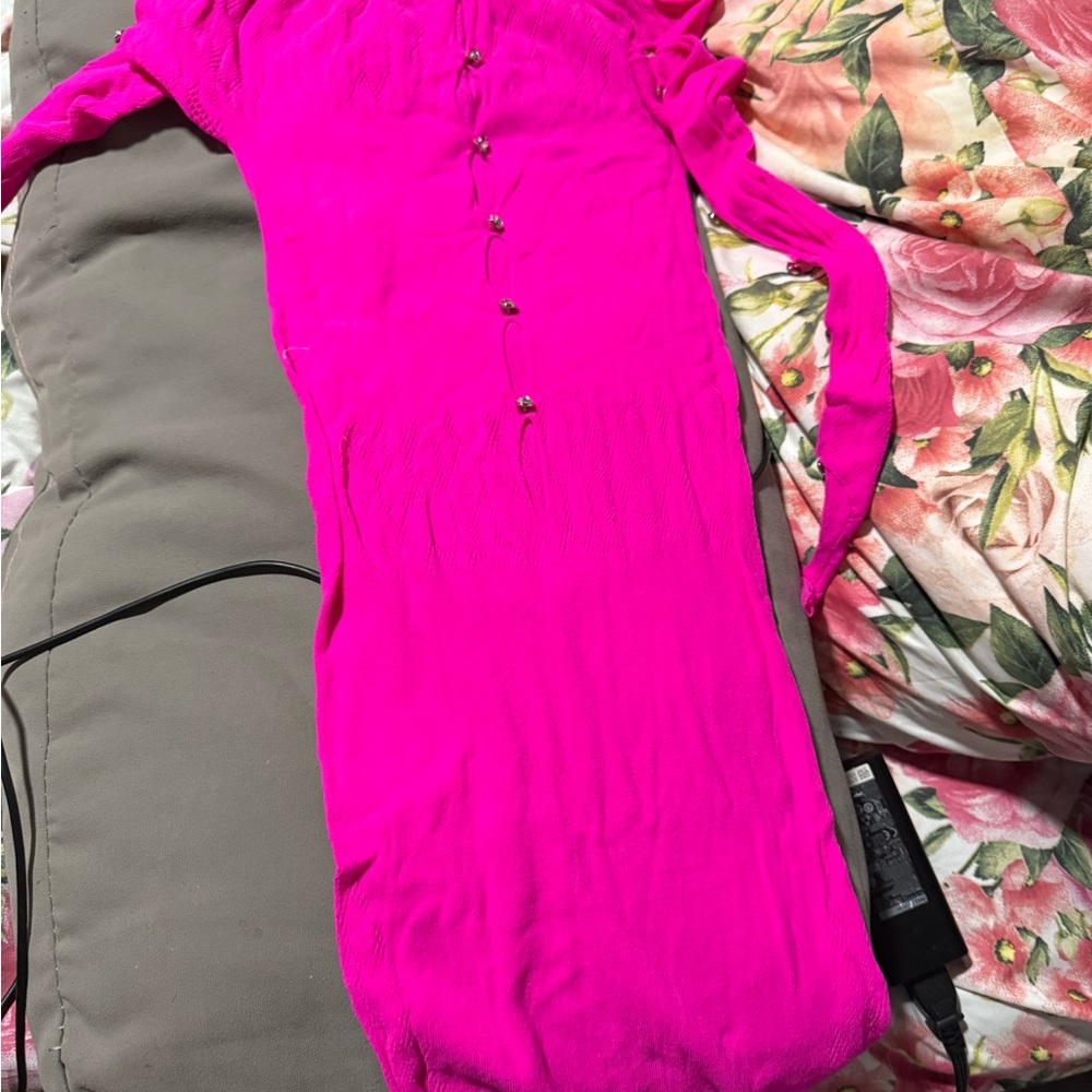 SHEIN Hot Pink Jumpsuit